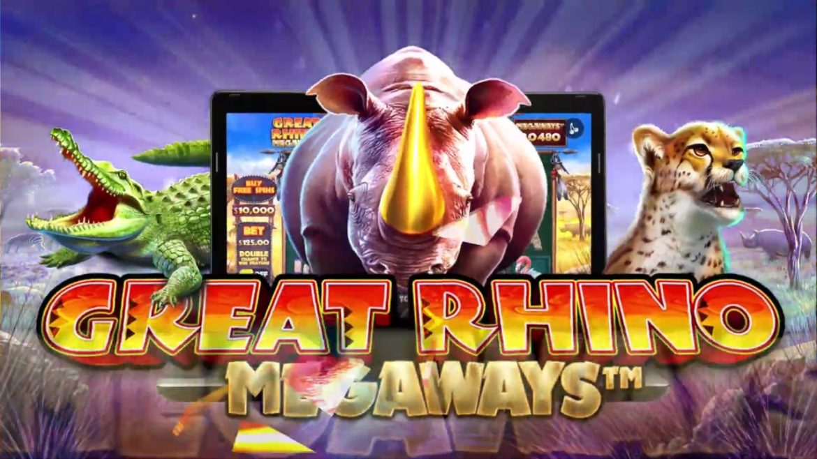 Great Rhino Megaways: Badak Liar yang Bikin Kaya Mendadak